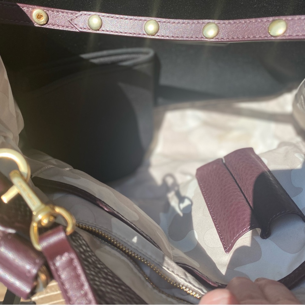 Dagne Dover Oxblood Allyn Tote - Picture 6 of 8